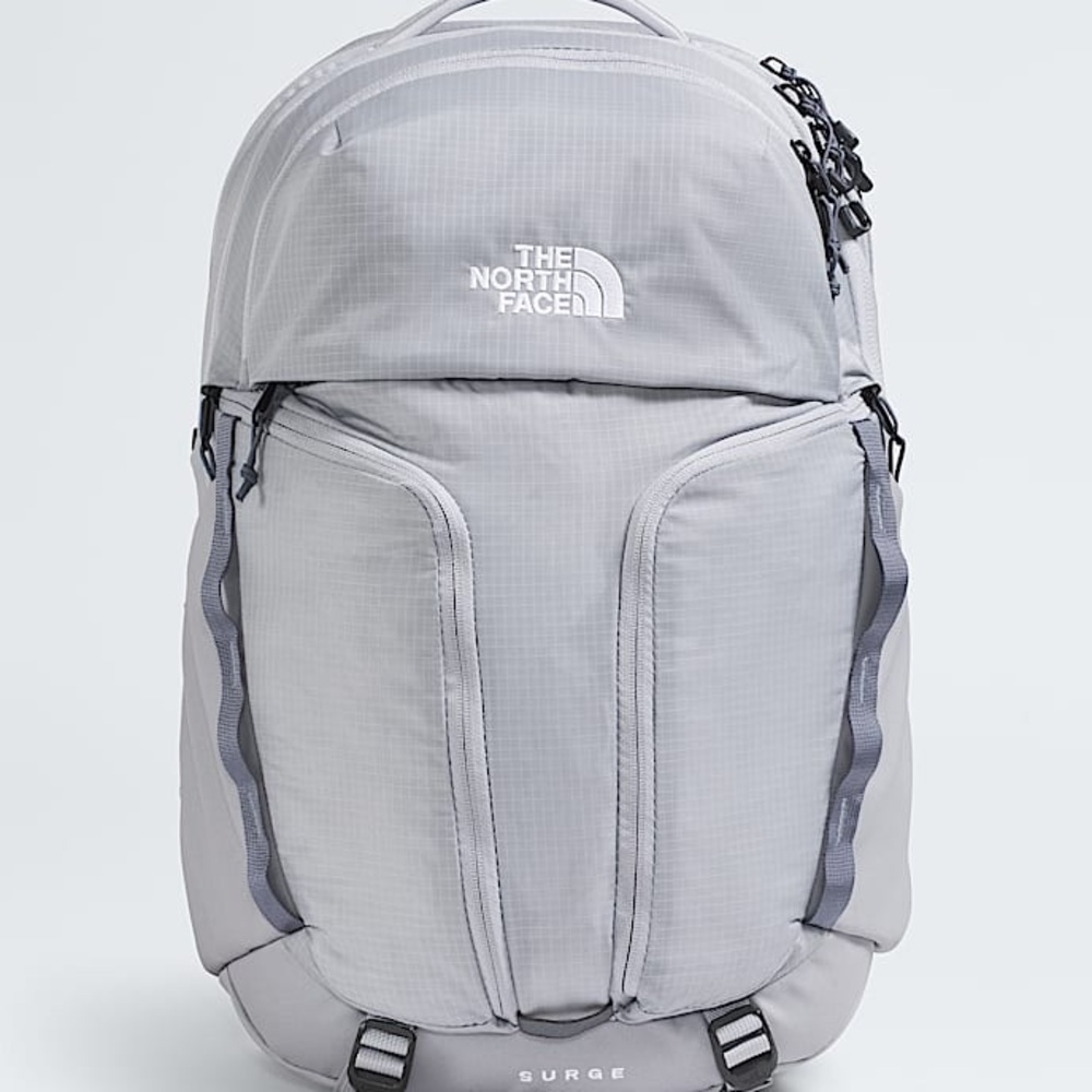 NEW & UNUSED - The North Face Surge Backpack in Blue Flax/Twilight Galaxy